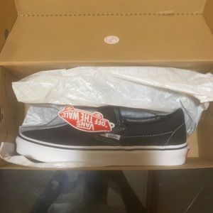 Vans slip on sneakers